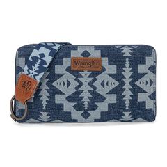 WG2212-W006  Wrangler Southwestern Art Print Wallet  -Jean