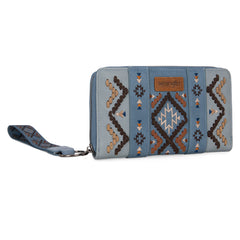 WG2214-W006  Wrangler Southwestern Embroidered Wallet  - JEAN