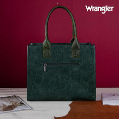 WG70-8317E  Wrangler Carry-All Tote/Crossbody - Dark Green