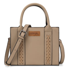 WG70S-8120   Wrangler Whipstitch Mini Tote/Crossbody - Khaki