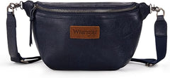 WG82-194  Wrangler Fanny Pack Belt Bag Sling Bag - Navy