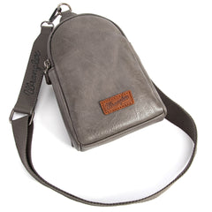 WG87-210 Wrangler Sling Bag/Crossbody/Chest Bag  - Grey