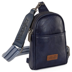 WG87-324 Wrangler Sling Bag/Crossbody/Chest Bag  - Blue