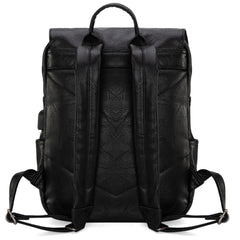 WG98-043  Wrangler Belt Buckle Laptop Backpack - Black