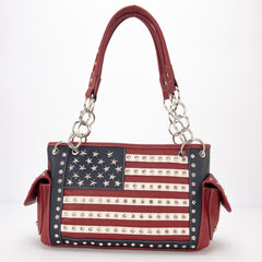 US04G-8085 Montana West American Pride Concealed Handgun Collection Satchel