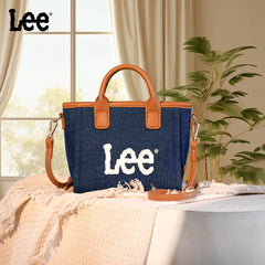 LEE45-346  LEE Denim Canvas Mini Tote/Crossbody