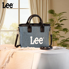 LEE45-346  LEE Denim Canvas Mini Tote/Crossbody