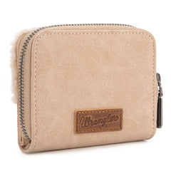 WG160-W014  Wrangler Sherpa  Bi-Fold Wallet -Khaki