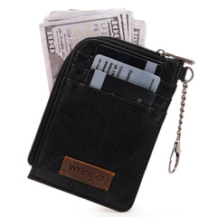 WG2208-W005  Wrangler Mini Zip Card Case