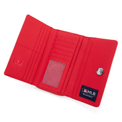 MLB-BR107  MLB Boston Red Sox Team Wallet/Wristlet