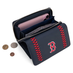 MLB-BR107  MLB Boston Red Sox Team Wallet/Wristlet