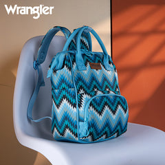 WG2211-9110  Wrangler Aztec Printed Callie Backpack - Jean