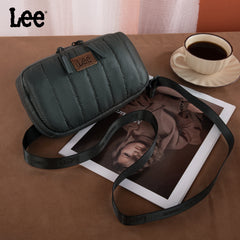 LEE49-005  LEE Quilted Puffer Wristlet/Crossbody Bag