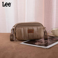 LEE49-003  LEE Quilted Puffer Crossbody Bag