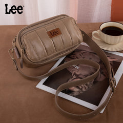 LEE49-003  LEE Quilted Puffer Crossbody Bag