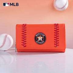 MLB-HA107  MLB Houston Astros Team Wallet/Wristlet