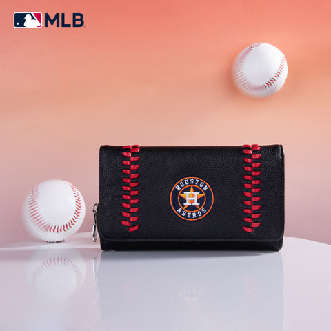 MLB-HA107  MLB Houston Astros Team Wallet/Wristlet