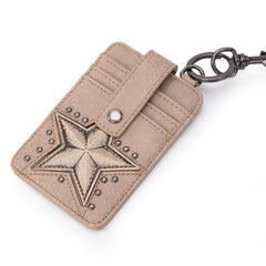 MW1288-W007  Montana West  Lonestar Collection Mini Key Ring Card Case