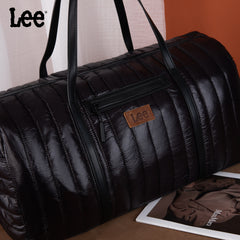 LEE49-001  LEE Quilted Puffer Duffle Bag