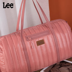 LEE49-001  LEE Quilted Puffer Duffle Bag