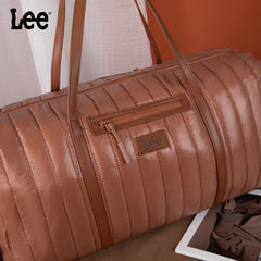 LEE49-001  LEE Quilted Puffer Duffle Bag