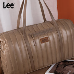 LEE49-001  LEE Quilted Puffer Duffle Bag