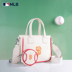 MLB-SF103  MLB San Francisco Giants Team  Tote/Crossbody with Baseball Coin Pouch