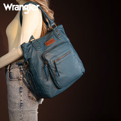 WG165-1110 Wrangler Slouchy Tote/Crossbody - Jean