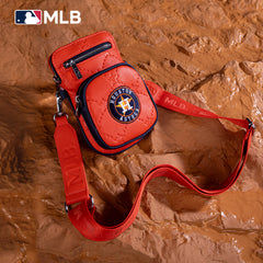 MLB-HA25-325  MLB  Houston Astros Team Shoulder Bag/ Crossbody Bag