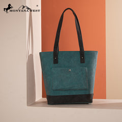 MW1312G-8317  Montana West Embroidered Collection Tote