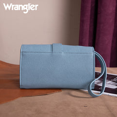 WG168-W012  Wrangler Buckle Wallet/Shoulder Bag/Crossbody -Jean