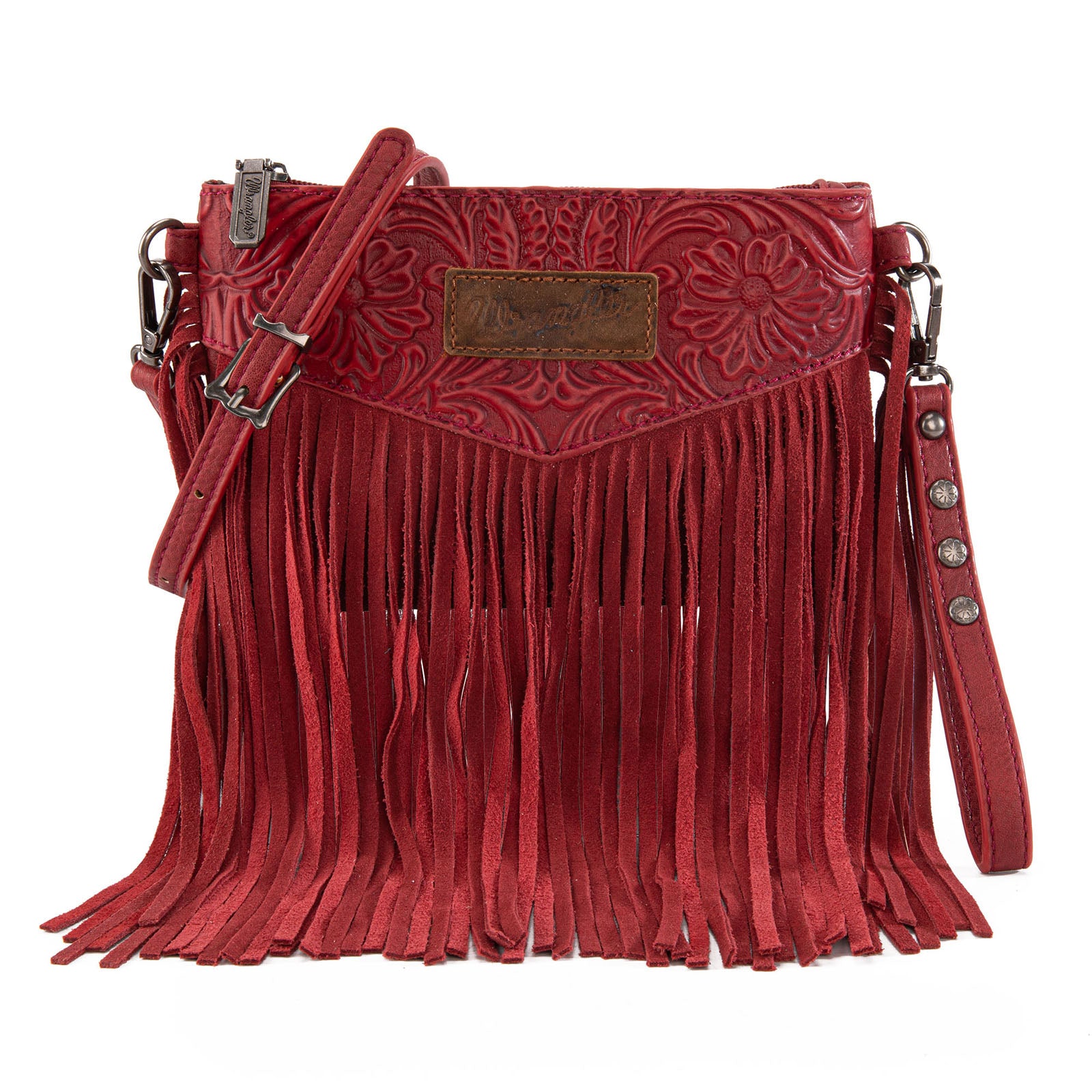 WRANGLER RED FRINGE PURSE