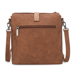 MW1282-8360  Montana West Buckle Collection Crossbody Bag