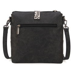 MW1282-8360  Montana West Buckle Collection Crossbody Bag