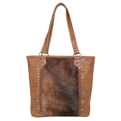 TR117G-8113 Trinity Ranch Hair-On Leather Collection Concealed Carry Tote