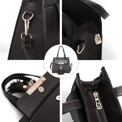 MWC2-033W Montana West  Tassel Tote with Wallet Set