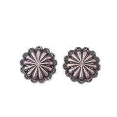 ER220330-08 Bronze Flower Shape Earring