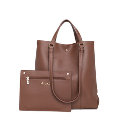 MWC-C021 Montana West Tote Handbag with Detachable Mini Clutch