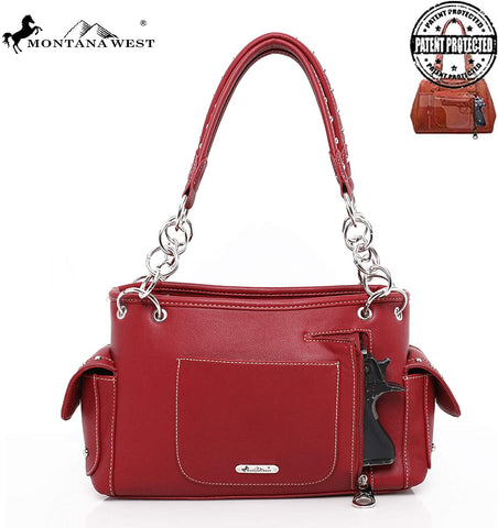 US04G-8085 Montana West American Pride Concealed Handgun Collection Satchel