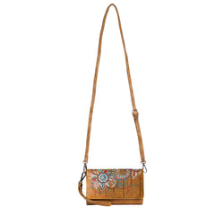 FIO-014 Montana West  Floral Embroidered Wallet/Crossbody