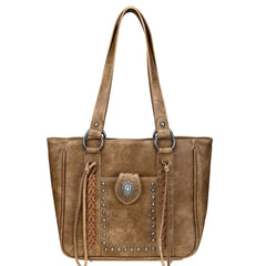 MW918G-8317 Montana West Concho Collection Concealed Carry Tote Bag