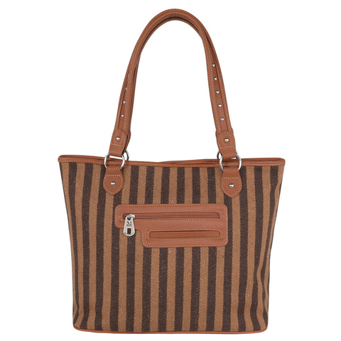 MW976-8112 Montana West Aztec Canvas Tote Bag