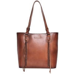 MWG01-G9068 Montana West Genuine Leather Collection Concealed Carry Tote