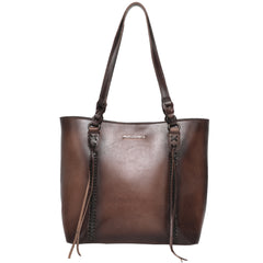 MWG01-G9068 Montana West Genuine Leather Collection Concealed Carry Tote