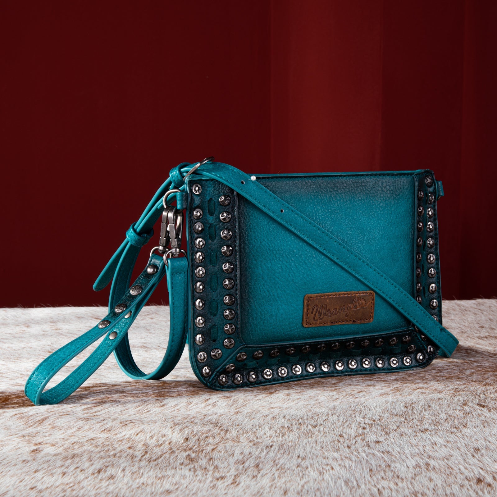 Studded wristlet sale